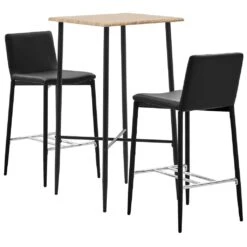 VidaXL 3-tlg. Bar-Set Kunstleder Schwarz 11 VidaXL 3-tlg. Bar-Set Kunstleder Schwarz -VidaXL 71cfc45b d4cb 4046 95b6 a2bdbbfb10b5