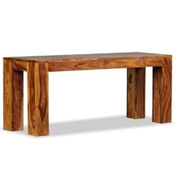 VidaXL Sitzbank 120 Cm Massivholz Teak -VidaXL 72a6e671 437a 412a a55e 8e0db69a837a 3