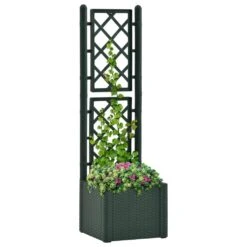 VidaXL Garten-Hochbeet Mit Selbstbewässerungssystem Grün 43x43x33 Cm -VidaXL 75bae5d9 133c 4afd b822 6272c066e96d 1