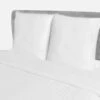 VIDAXL Baumwollsatin Gestreifter Bettbezug & 2 Kissenbezüge 200x220/80x80cm -VidaXL 766c91a5 6b4b 41a6 83fb 422a8e4c569d