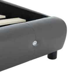 VidaXL Bett Mit Memory-Schaum-Matratze Grau Kunstleder 140x200cm -VidaXL 7b48728c 2740 4d86 b141 cdcea611be77