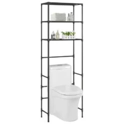 VidaXL Waschmaschinen-Regal Mit 3 Ablagen Schwarz 69x28x169 Cm -VidaXL 7bebef13 2831 4edf 98de 37ec399b4dcd 1