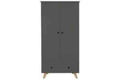 VidaXL Schrank Stoff Und Kiefernholz 110 X 40 X 170 Cm -VidaXL 7c2d01d4 d958 4445 b766 913f8490bf1a 1