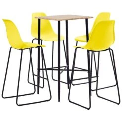 VidaXL 5-tlg. Bar-Set Kunststoff Gelb -VidaXL 7e0dc3fd 7cdc 42ee 9044 797ef150d4fe