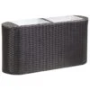 VidaXL Garten-Hochbeet 80x25x40cm Poly Rattan Schwarz 1 VidaXL Garten-Hochbeet 80x25x40cm Poly Rattan Schwarz -VidaXL 7fece4c3 ffdf 47a5 a11b 7ceadf3a81c1 1