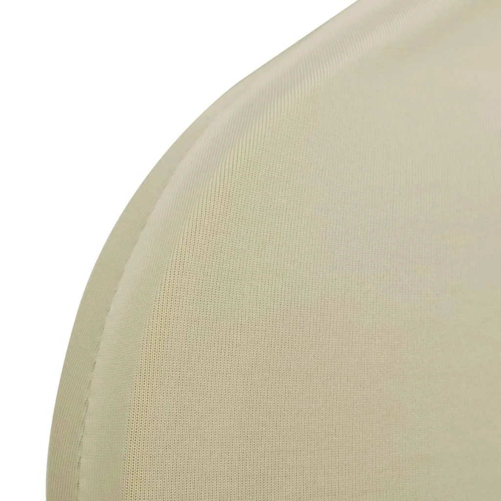 VidaXL Stretch-Stuhlhussen Creme 30 Stk. 8 VidaXL Stretch-Stuhlhussen Creme 30 Stk. – Bild 6