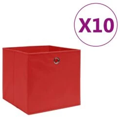 VidaXL Aufbewahrungsboxen Mit Deckeln 10 Stk. 28x28x28 Cm Weiß 14 VidaXL Aufbewahrungsboxen Mit Deckeln 10 Stk. 28x28x28 Cm Weiß -VidaXL 84c53647 7539 4768 a7e2 625aa28c4705 3