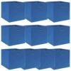 VidaXL Aufbewahrungsboxen 10 Stk. Blau 32×32×32 Cm Stoff 1 VidaXL Aufbewahrungsboxen 10 Stk. Blau 32×32×32 Cm Stoff -VidaXL 85bc9456 4fab 42d7 9cb3 cec7cf0b9219