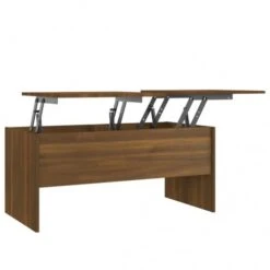 Couchtisch Holzwerkstoff V15 | VidaXL : Farbe - Braun Eichen-Optik -VidaXL 8649ca55 8e98 40f4 9516 ad09ee951393