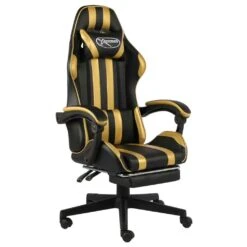 VidaXL Gaming-Stuhl Mit Fußstütze Schwarz Und Orange Kunstleder -VidaXL 8b94a2ea f988 4708 9e5e 8d1479da729b 3