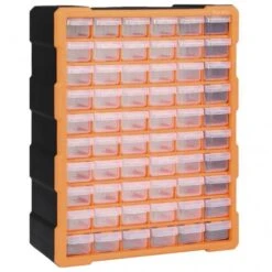 Multi-Schubladen-Organizer 2 | VidaXL : Farbe - Orange Und Schwarz -VidaXL 8da26293 e15a 4f5b a1e1 383b5bc030bc