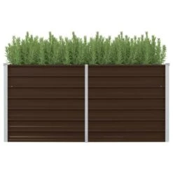 VidaXL Garten-Hochbeet Braun 160 X 40 X 77 Cm Verzinkter Stahl -VidaXL 9122638e c715 447e b2a9 5ff1567c8816 1