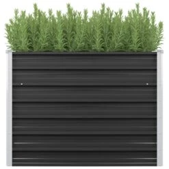 VidaXL Hochbeet 100×100×45 Cm Verzinkter Stahl Anthrazit -VidaXL 91d90d05 fc20 4382 bfb7 a8e93dea612c