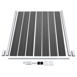 VidaXL Zaunelement Set WPC : Farbe - Schwarz, Größe - 699 X 146 Cm 14 VidaXL Zaunelement Set WPC : Farbe - Schwarz, Größe - 699 X 146 Cm -VidaXL 9293ae21 24c8 4f56 8075 a3a0ace8cae9