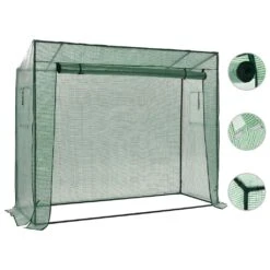 VidaXL Gewächshaus Mit Reißverschluss-Tür 200 X 80 X 170 Cm -VidaXL 943e8619 f251 4102 8b28 caf5c3d0ab4c