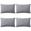 VidaXL Gartenkissen 4 Stk. 60 X 40 Cm Grau -VidaXL 98d4e561 3636 4252 99fc 067336af9aae