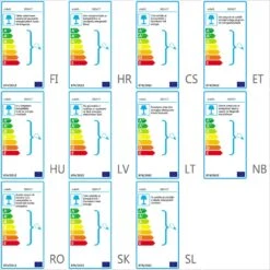 VidaXL Stehlampe 200 Cm 5 X E14 Silbern -VidaXL 992de40d 53af 400f 8c61 fb2e74147b69