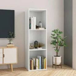 VidaXL Bücherregal/TV-Schrank Grau 36x30x114 Cm Holzwerkstoff -VidaXL a03f4867 1872 4898 af10 632b854d0672