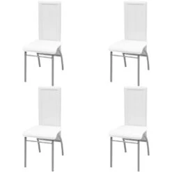 VidaXL Fünfteilige Essgruppe Weiß -VidaXL a0cb72d0 f96a 485f a137 e570d2e44c82