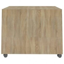 Couchtisch Holzwerkstoff V4 | VidaXL : Farbe - Weiß Und Sonoma-Eiche -VidaXL a1e647c4 5174 4326 97f0 231516617509