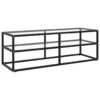 VidaXL TV-Schrank Schwarz Mit Hartglas 120x40x40 Cm -VidaXL a35db829 f246 4d0d 9f5c 851bdcc25e17