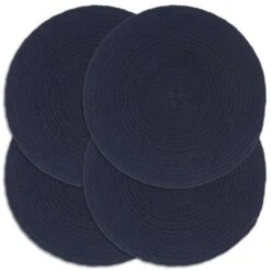 VidaXL Tischsets 4 Stk. Uni Natur 38 Cm Rund Jute -VidaXL a68ea1d2 fb56 4f02 b01a 83304b11e542 1