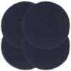 VidaXL Tischsets 4 Stk. Uni Marineblau 38 Cm Rund Baumwolle