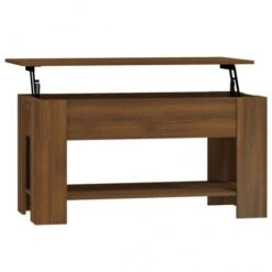 Couchtisch Holzwerkstoff V2 | VidaXL : Farbe - Räuchereiche, Größe - 101x49x52 Cm -VidaXL a8efb9c7 31fd 4b04 abf4 e183ad972f35