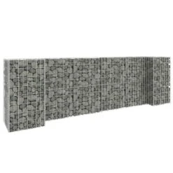 VidaXL H-förmiger Gabionen-Pflanzkorb Stahldraht 260x40x200 Cm -VidaXL aaabc0b8 5e7e 443c baf3 570c6106c7a8