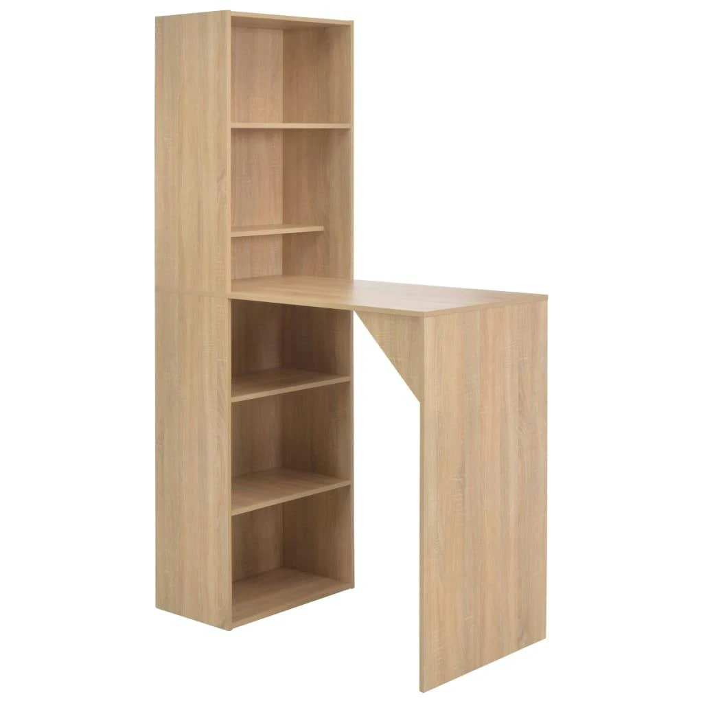 VidaXL Bartisch Mit Schrank Weiß 115 X 59 X 200 Cm 7 VidaXL Bartisch Mit Schrank Weiß 115 X 59 X 200 Cm – Bild 5