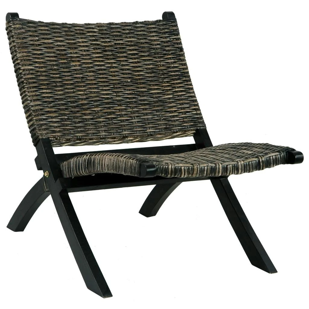 VidaXL Sessel Mit Auflagen Natur Rattan 7 VidaXL Sessel Mit Auflagen Natur Rattan – Bild 5