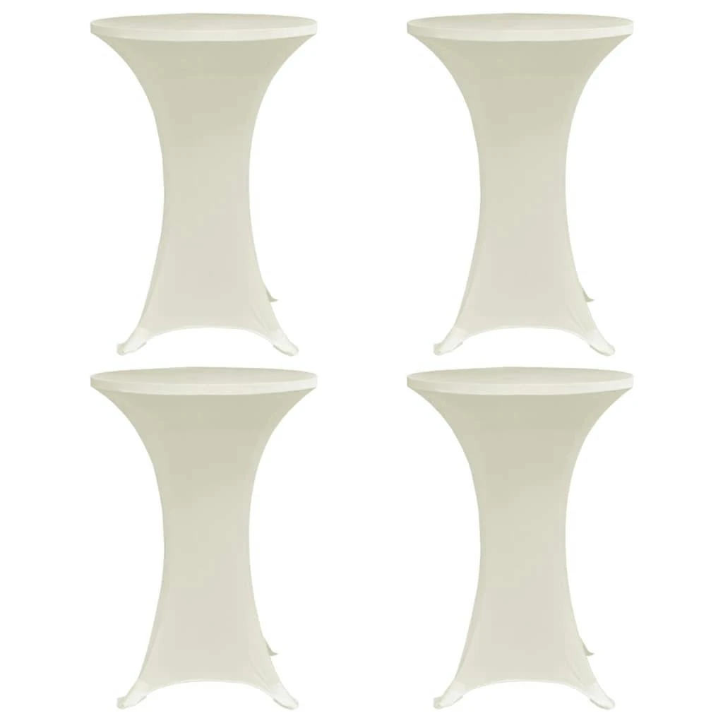 VidaXL Stretch-Tischhussen 4 Stk. 80 Cm Grün 6 VidaXL Stretch-Tischhussen 4 Stk. 80 Cm Grün – Bild 4