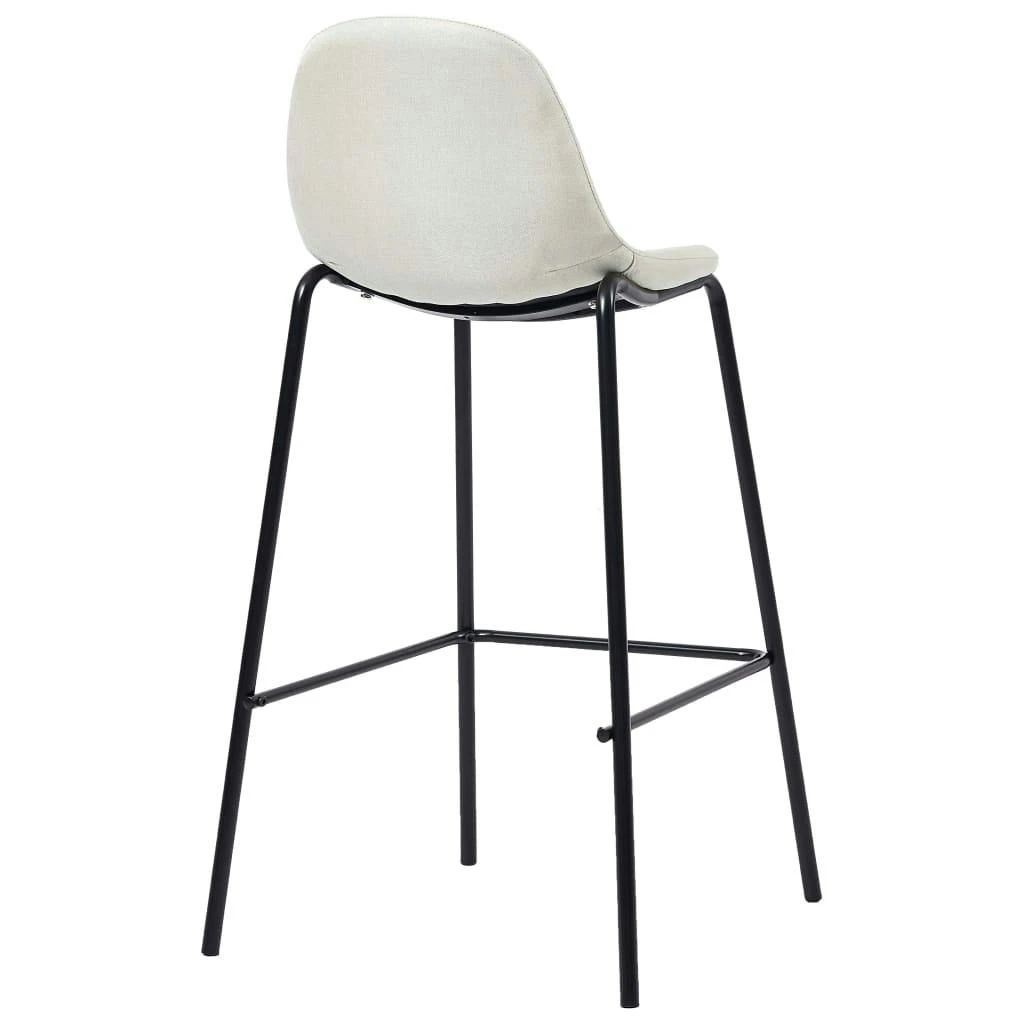 VidaXL 5-tlg. Bar-Set Stoff Creme 9 VidaXL 5-tlg. Bar-Set Stoff Creme – Bild 7