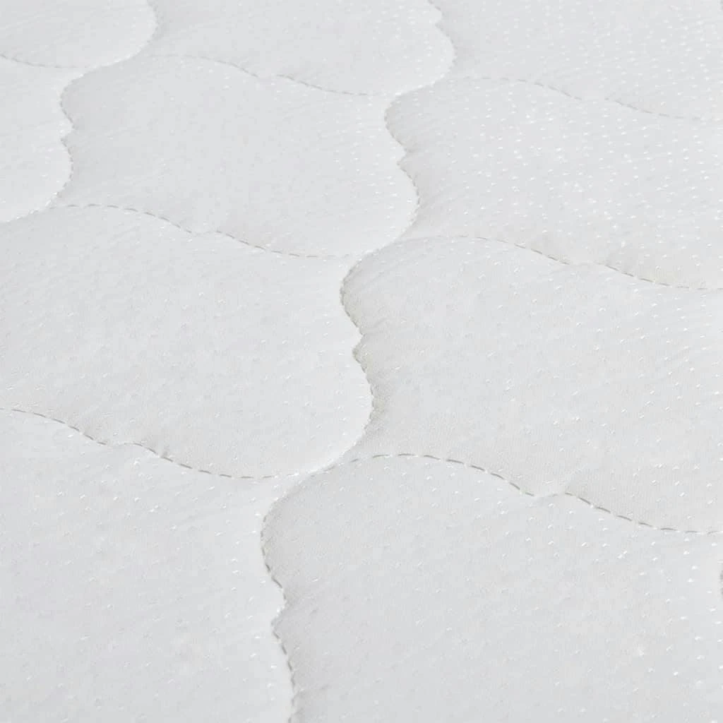 VidaXL Bett Mit Memory-Schaum-Matratze Schwarz Kunstleder 180×200 Cm 6 VidaXL Bett Mit Memory-Schaum-Matratze Schwarz Kunstleder 180×200 Cm – Bild 4