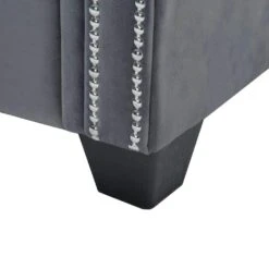 VidaXL Chesterfield Sofa 2-Sitzer Samtbezug 146 X 75 X 72 Cm Grau -VidaXL b44b954b 0db0 49f2 b101 d0ee854fc7a8