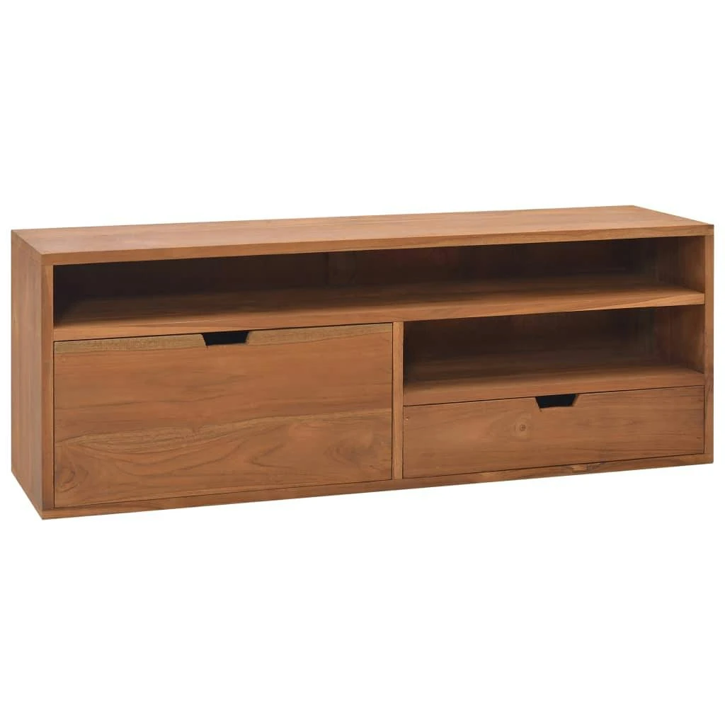 VidaXL TV-Schrank Hellschwarzer Kaffee 100x30x45cm Massivholz Mahagoni 9 VidaXL TV-Schrank Hellschwarzer Kaffee 100x30x45cm Massivholz Mahagoni – Bild 7