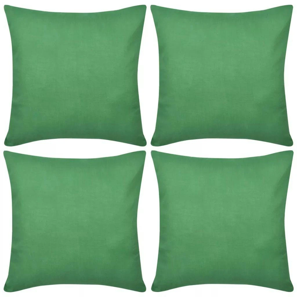 VIDAXL 4 Burgunderrote Kissenbezüge Baumwolle 50 X 50 Cm 6 VIDAXL 4 Burgunderrote Kissenbezüge Baumwolle 50 X 50 Cm – Bild 4