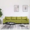 VidaXL 4-Sitzer-Sofa Grün Stoff -VidaXL bd87187e 52c4 456d a7e7 b6cbcb2afea3