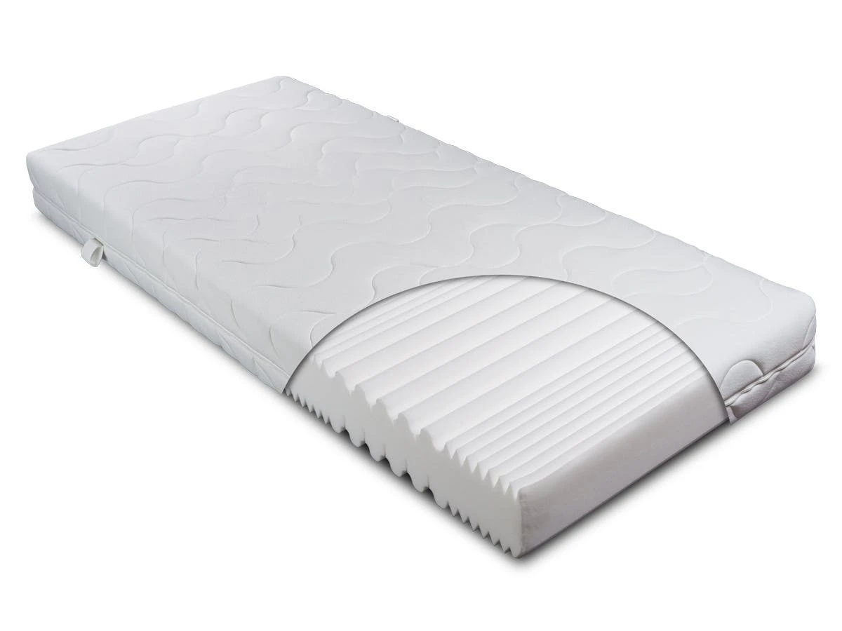 VidaXL 3-teilige Klappmatratze 190×70×9 Cm Schwarz 6 VidaXL 3-teilige Klappmatratze 190×70×9 Cm Schwarz – Bild 4