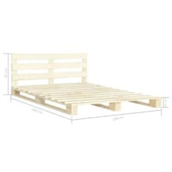 VidaXL Palettenbett Massivholz Kiefer 180×200 Cm -VidaXL c5274f03 9a91 4f3f b732 c3c949ceccb6