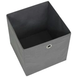 VidaXL Aufbewahrungsboxen 4 Stk. Vliesstoff 28x28x28 Cm Grau -VidaXL cbe5ac8b d909 476f b9d2 a1a297dc7f9a