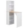 VidaXL Bartisch Mit Schrank Weiß 115 X 59 X 200 Cm -VidaXL cdac943e 0c8c 4d26 8fff 50b931535a62