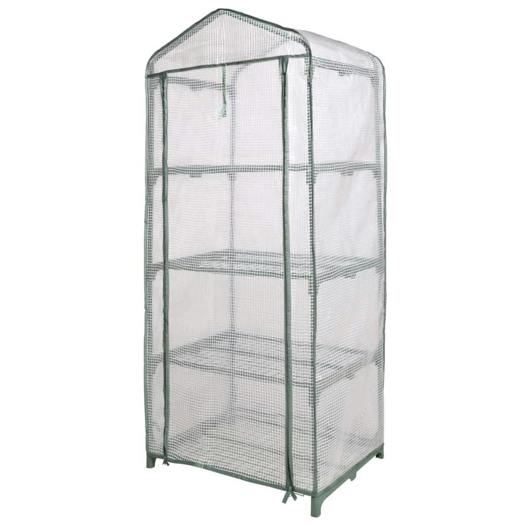 VidaXL 3-stufiges Mini-Gewächshaus 69 X 49 X 125 Cm 4 VidaXL 3-stufiges Mini-Gewächshaus 69 X 49 X 125 Cm – Bild 2