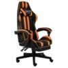 VidaXL Gaming-Stuhl Mit Fußstütze Schwarz Und Orange Kunstleder 1 VidaXL Gaming-Stuhl Mit Fußstütze Schwarz Und Orange Kunstleder -VidaXL d35faa00 a53c 414b 911f 4ee72c8711b4