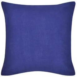 VIDAXL 4 Blaue Kissenbezüge Baumwolle 80 X 80 Cm 14 VIDAXL 4 Blaue Kissenbezüge Baumwolle 80 X 80 Cm -VidaXL d3be7af4 7a2a 461e 9dfe 35861ce2d7bd