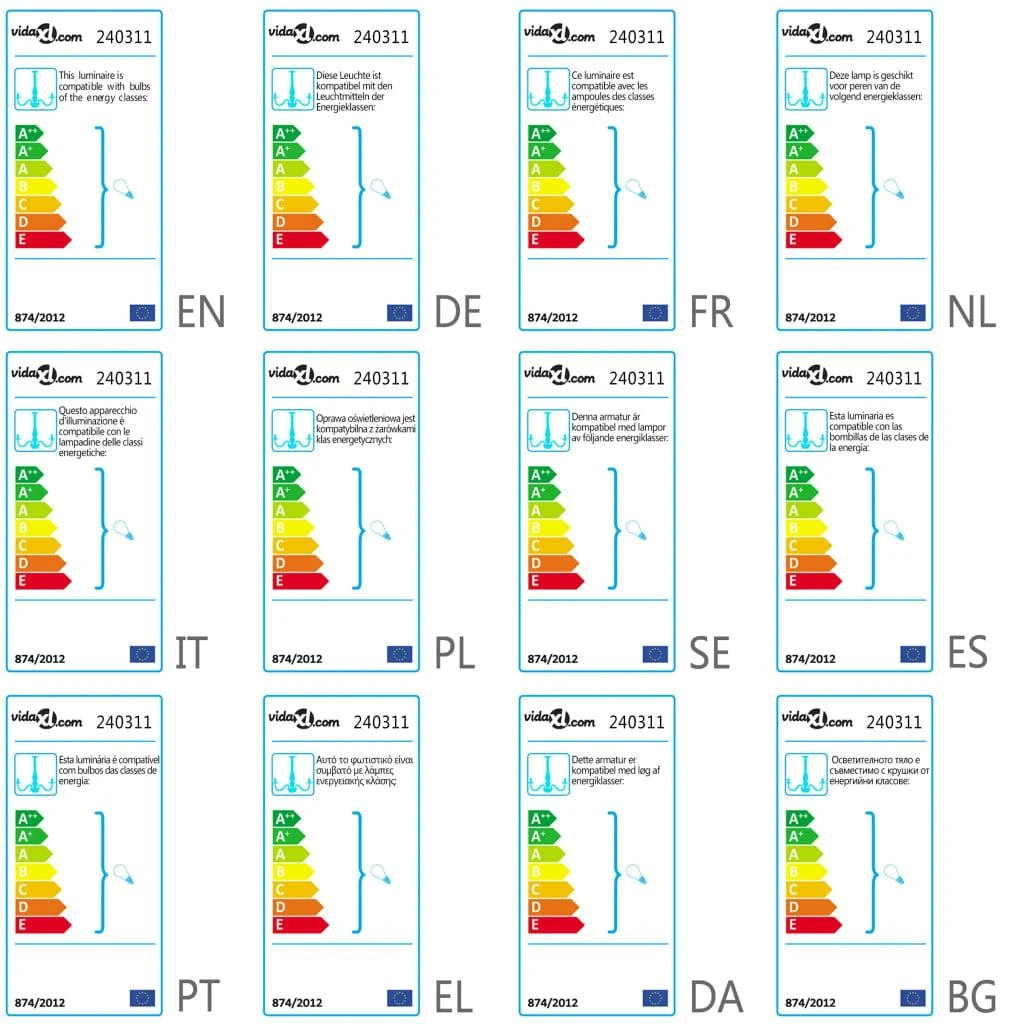 VIDAXL Acryl Kronleuchter Multi-Farben 8 VIDAXL Acryl Kronleuchter Multi-Farben – Bild 6