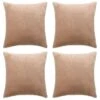 VidaXL Kissenbezüge 4 Stk. Stoff 80x80 Cm Beige 1 VidaXL Kissenbezüge 4 Stk. Stoff 80x80 Cm Beige -VidaXL d8cd9b4b fb8f 4954 96b7 695e646dc824