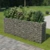 VidaXL Gabionen-Hochbeet Verzinkter Stahl 270×50×100 Cm