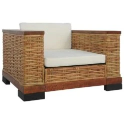 VidaXL Sessel Mit Auflagen Natur Rattan 11 VidaXL Sessel Mit Auflagen Natur Rattan -VidaXL dbc44775 f755 4446 ac4d 1decabb1cd59