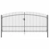VidaXL Doppelflügel-Gartentor Mit Speerspitzen : Größe - 400 X 225 Cm 2 VidaXL Doppelflügel-Gartentor Mit Speerspitzen : Größe - 400 X 225 Cm -VidaXL e32a0ab0 f9fc 4cb3 9f3c 15d87bffb23e